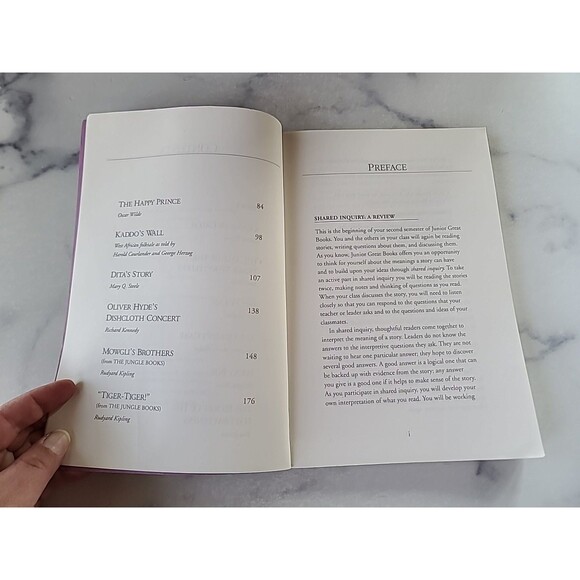 Junior Great Books Series 5 Second Semester Paperback - Picture 5 of 10